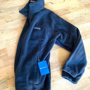 COLUMBIA Womens XL fleece full zip jacket BRAND NEW WITH TAGS